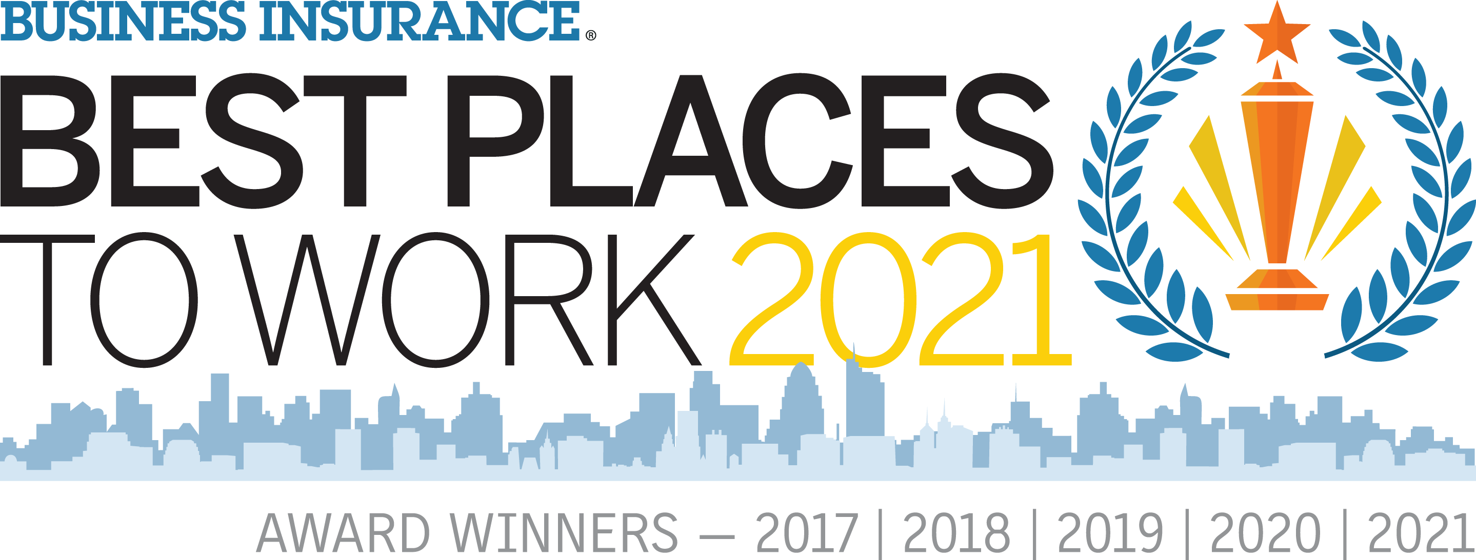 Best Insurance, Best Place to work 2020 award image