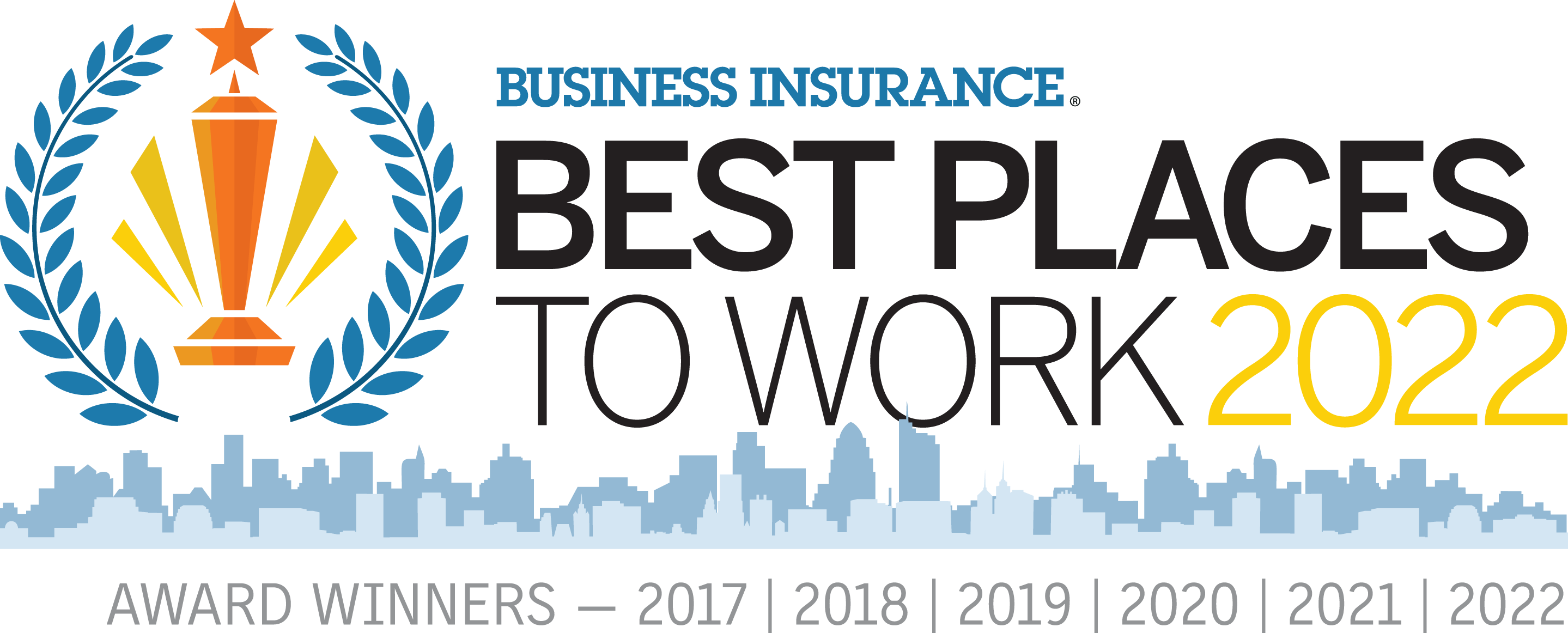 Best Insurance, Best Place to work 2022 award image